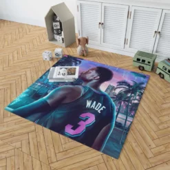 Dwyane Wade in NBA 2K20 Game Rug 1