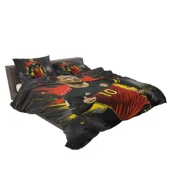 Eden Hazard Awarded Belgium Soccer Player Bedding Set 2