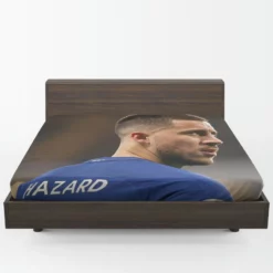 Eden Hazard Awesome Captain in belgium Fitted Sheet 1