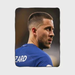 Eden Hazard Awesome Captain in belgium Fleece Blanket 1