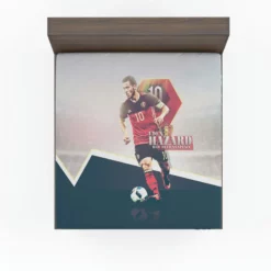 Eden Hazard  Belgium Star Player Fitted Sheet