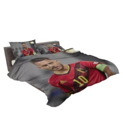 Eden Hazard Best Belgium Captain Bedding Set 2