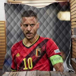 Eden Hazard Best Belgium Captain Quilt Blanket