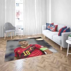 Eden Hazard Best Belgium Captain Rug 2