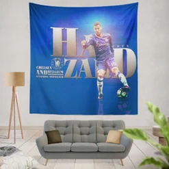 Eden Hazard  Chelsea Star Player Tapestry