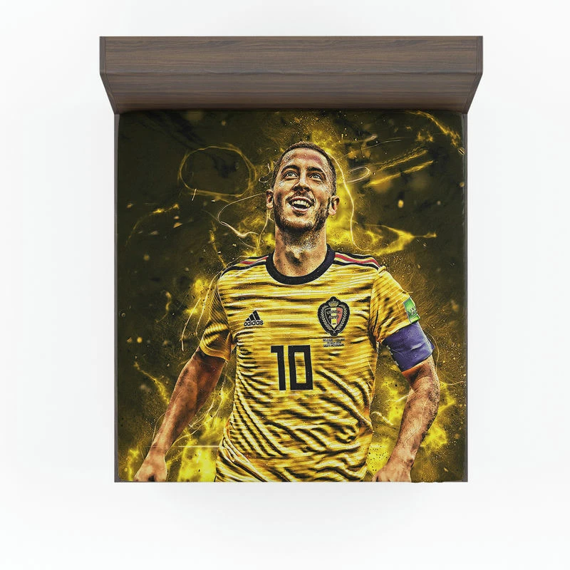 Eden Hazard FIFA World Cup Player Fitted Sheet