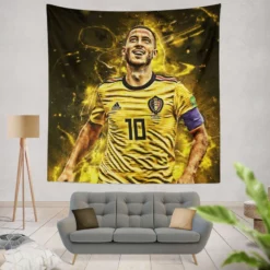 Eden Hazard FIFA World Cup Player Tapestry