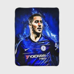 Eden Hazard Sensational Football Fleece Blanket 1