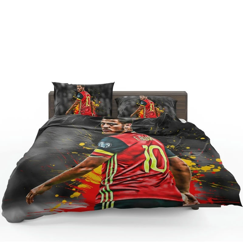 Eden Hazard Top Ranked Football Player Bedding Set