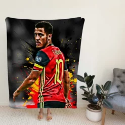 Eden Hazard Top Ranked Football Player Fleece Blanket