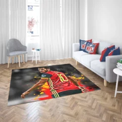 Eden Hazard Top Ranked Football Player Rug 2