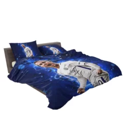 Eden Hazard in Chelsea White Jersey Bedding Set 2