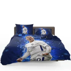 Eden Hazard in Chelsea White Jersey Bedding Set