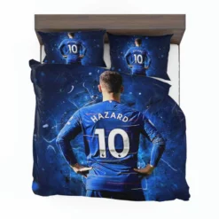 Eden Hazard in Number Ten jersey Bedding Set 1