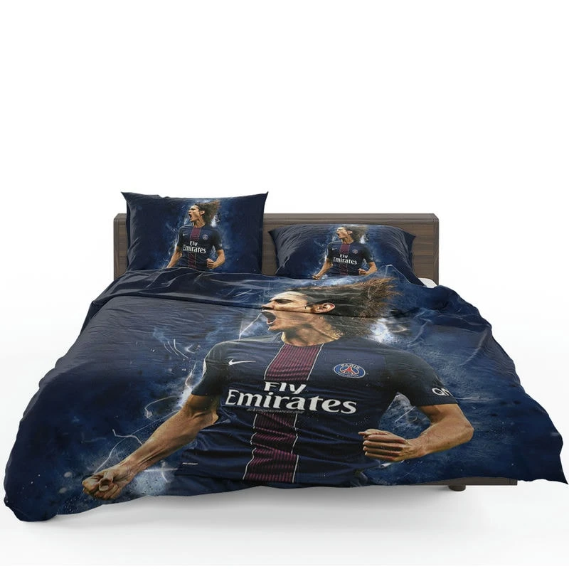 Edinson Cavani Classic PSG Football Player Bedding Set