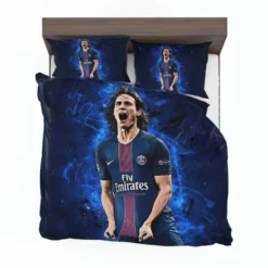 Edinson Cavani Excellent PSG Football Player Bedding Set 1