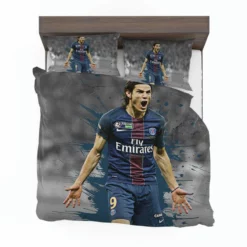 Edinson Cavani Exciting PSG Football Player Bedding Set 1