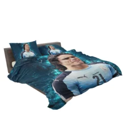 Edinson Cavani Top Ranked Uruguayan Football Player Bedding Set 2