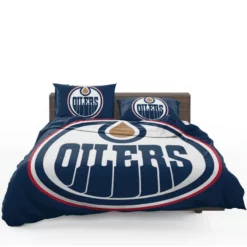 Edmonton Oilers Professional NHL Hockey Team Bedding Set