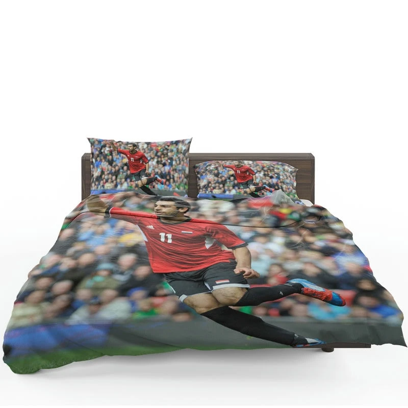 Egyptian Football Player Mohamed Salah Bedding Set