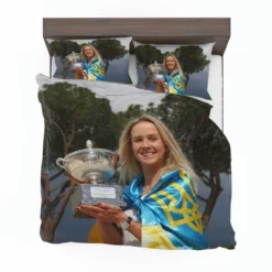 Elina Svitolina Energetic Tennis Player Bedding Set 1