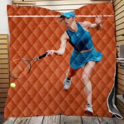 Elina Svitolina Exellelant Tennis Player Quilt Blanket