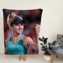 Elina Svitolina Popular Ukrainian Tennis Player Fleece Blanket
