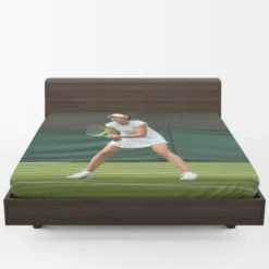 Elina Svitolina Professional Tennis Player Fitted Sheet 1