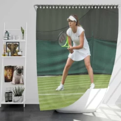 Elina Svitolina Professional Tennis Player Shower Curtain