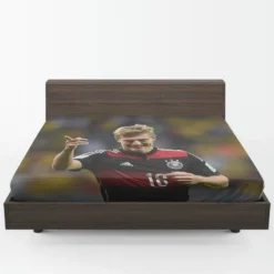 Elite Germany Sports Player Toni Kroos Fitted Sheet 1