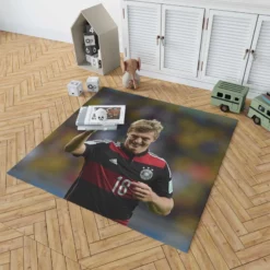 Elite Germany Sports Player Toni Kroos Rug 1