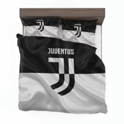 Encouraging Football Club Juventus Logo Bedding Set 1