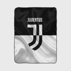 Encouraging Football Club Juventus Logo Fleece Blanket 1