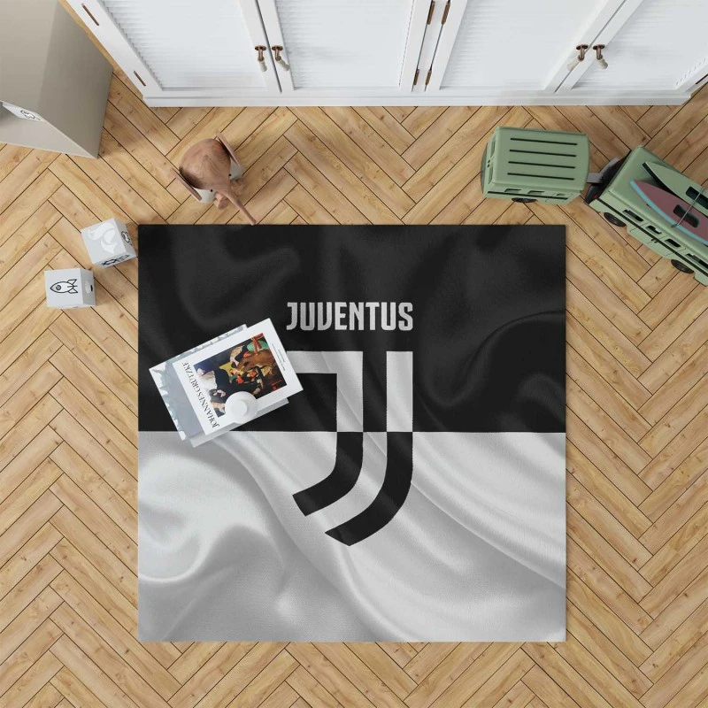 Encouraging Football Club Juventus Logo Rug