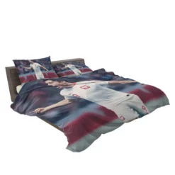 Encouraging Football Player Robert Lewandowski Bedding Set 2