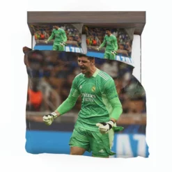 Encouraging Football Thibaut Courtois Bedding Set 1