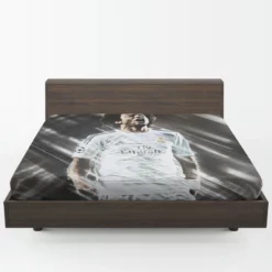 Enduring Football Player Marcelo Vieira Fitted Sheet 1