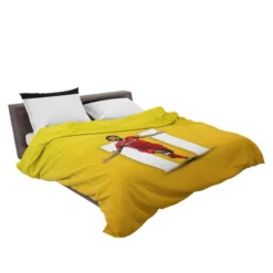 Enduring Liverpool Football Player Mohamed Salah Bedding Set 2