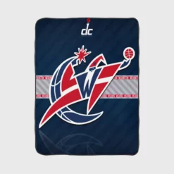 Energetic Basketball Club Washington Wizards Fleece Blanket 1