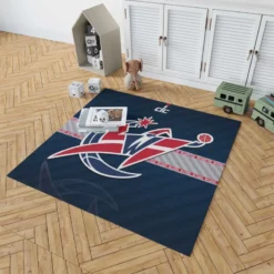 Energetic Basketball Club Washington Wizards Rug 1