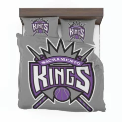 Energetic Basketball Team Sacramento Kings Bedding Set 1