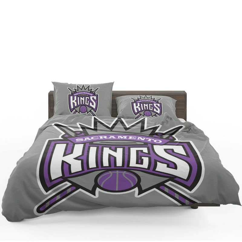 Energetic Basketball Team Sacramento Kings Bedding Set