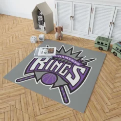 Energetic Basketball Team Sacramento Kings Rug 1