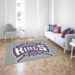 Energetic Basketball Team Sacramento Kings Rug 2