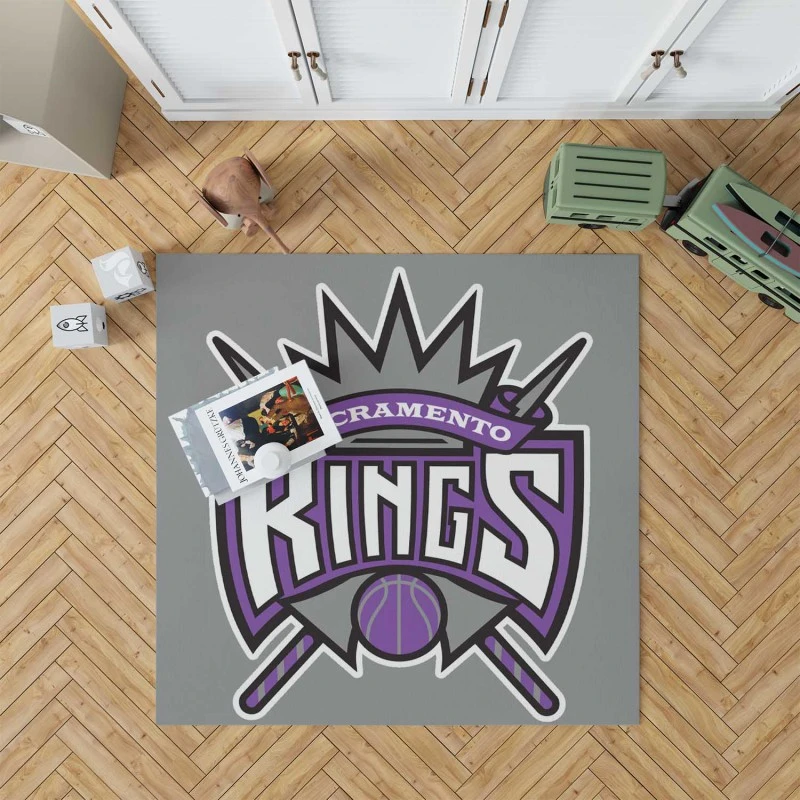 Energetic Basketball Team Sacramento Kings Rug