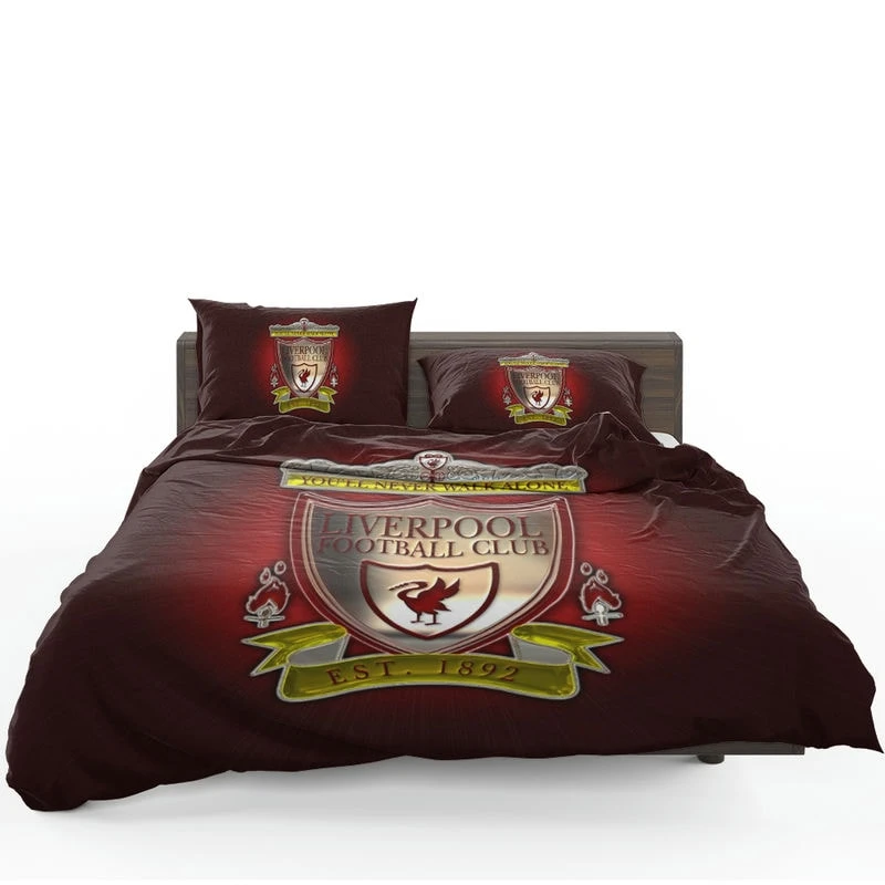 Energetic English Football Club Liverpool FC Bedding Set