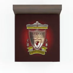 Energetic English Football Club Liverpool FC Fitted Sheet