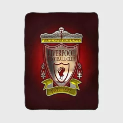 Energetic English Football Club Liverpool FC Fleece Blanket 1