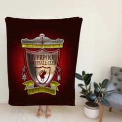 Energetic English Football Club Liverpool FC Fleece Blanket