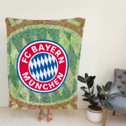 Energetic Football Club FC Bayern Munich Fleece Blanket